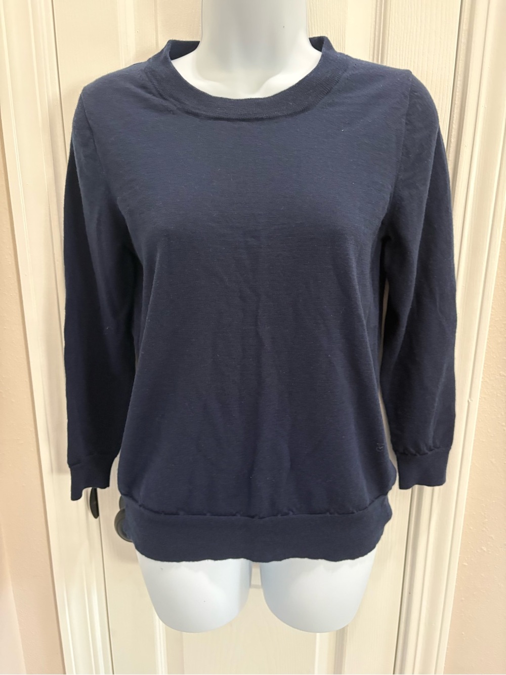 J. Crew Navy Pullover Sweatshirt